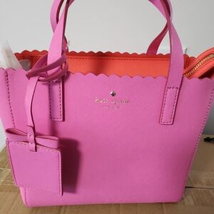 NWT Kate Spade Pink and Coral Women's Bag